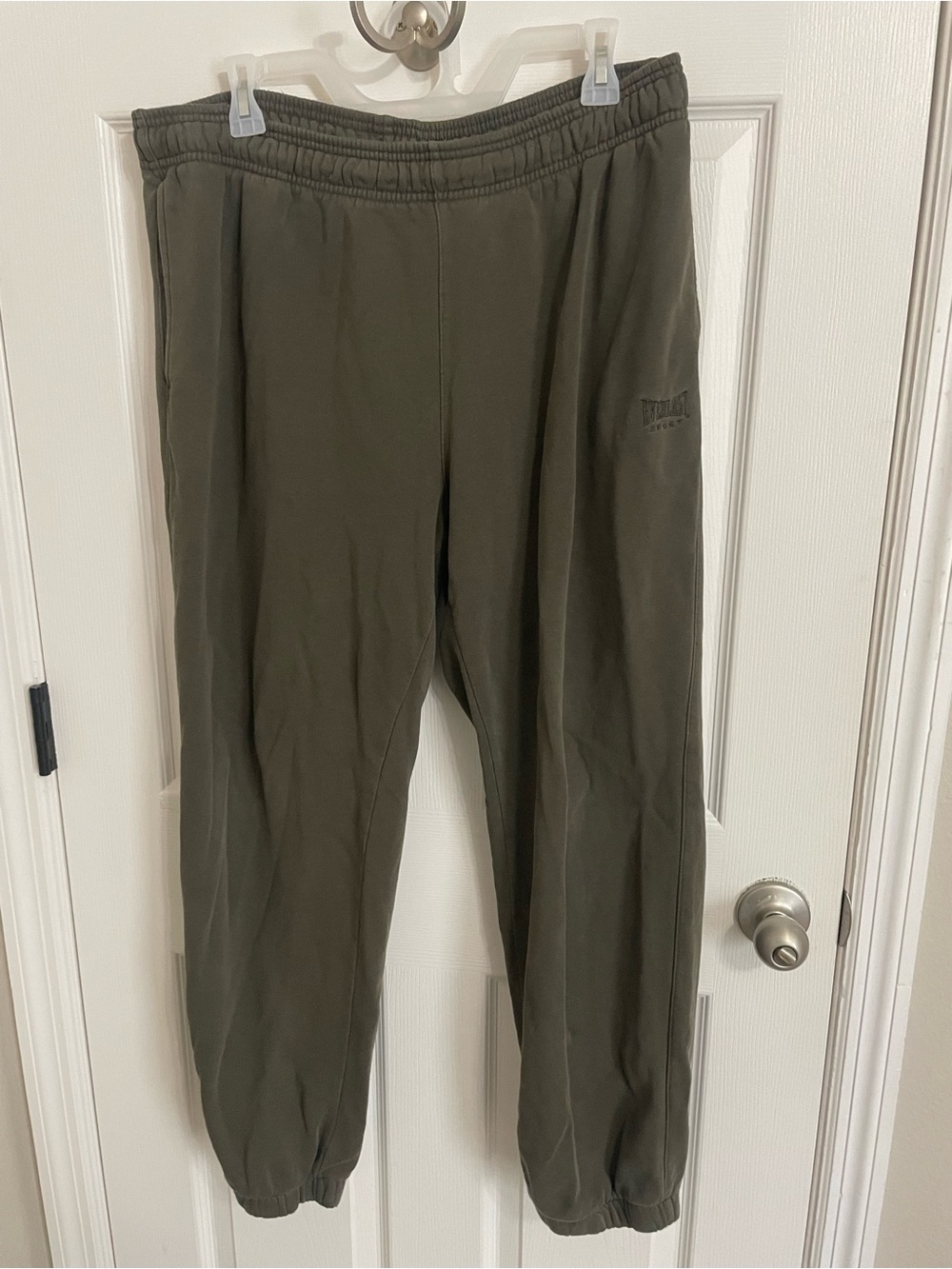 Everlast Men's Olive Jogger Sweatpants